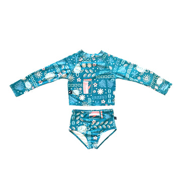 Girls SHRED Two Piece Swim Suit